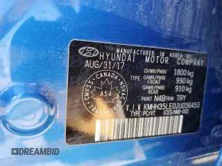 2018 Hyundai Elantra с VIN KMHH35LE0JU036453, выставлен на аукционе Copart как лот 56686645 с пробегом 117 357 миль миль и Списание • Salvage title. История ставок и продаж доступна на DreamBid. Изображение 12.