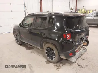2015 Jeep Renegade Trailhawk with VIN ZACCJBCT7FPB35801, listed as a IAAI auction lot 41991084 with 119,887 mi miles and . Bid and sale history available at DreamBid. Image 3.