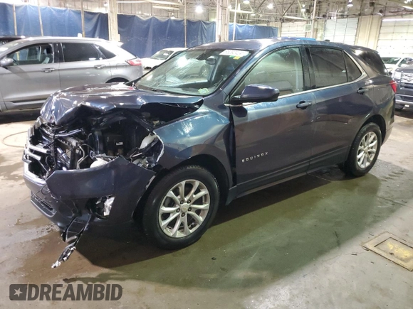 2019 Chevrolet Equinox LT with VIN 3GNAXKEV2KS539853, listed as a Copart auction lot 85092424 with 116,115 mi miles and Non Repairable. Bid and sale history available at carsss.com. Image 1.