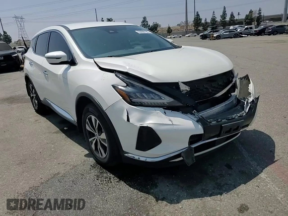 2020 Nissan Murano S with VIN 5N1AZ2AJ8LN151264, listed as a Copart auction lot 55690195 with 58,065 mi miles and Salvage title. Bid and sale history available at DreamBid. Image 14.