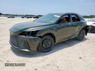 2025 Lexus RX 350 z VIN 2T2BAMBA5SC057480, wystawiony jako Copart lot #57855555 z przebiegiem 2 078 mil mil oraz Szkoda całkowita • Salvage title. Historia ofert i sprzedaży dostępna na DreamBid. Obrazek 1.