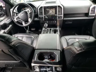2018 Ford F-150 XL with VIN 1FTEW1E50JFE41365, listed as a Copart auction lot 55334975 with 25,270 mi miles and Salvage title. Bid and sale history available at DreamBid. Image 8.