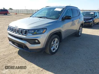 2024 Jeep Compass Latitude with VIN 3C4NJDBN0RT597217, listed as a IAAI auction lot 42503326 with 41,937 mi miles and . Bid and sale history available at DreamBid. Image 17.