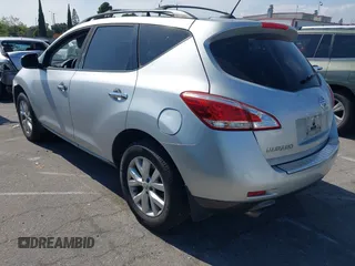 2011 Nissan Murano LE with VIN JN8AZ1MU3BW068665, listed as a IAAI auction lot 42173355 with 181,183 mi miles and . Bid and sale history available at carsss.com. Image 3.