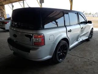 2011 Ford Flex Limited with VIN 2FMGK5DC2BBD05958, listed as a Copart auction lot 52454485 with 98,525 mi miles and Salvage Title. Bid and sale history available at carsss.com. Image 3.