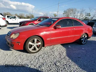 2007 Mercedes-Benz CLK-Class 3.5L with VIN WDBTJ56H97F227410, listed as a Copart auction lot 44182255 with 211,780 mi miles and Salvage Title. Bid and sale history available at carsss.com. Image 1.