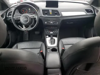 2017 Audi Q3 Premium with VIN WA1BCCFS0HR010538, listed as a Copart auction lot 48547445 with 141,489 mi miles and Salvage Title. Bid and sale history available at carsss.com. Image 8.