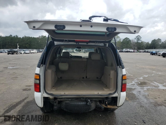2006 Chevrolet Tahoe LT with VIN 1GNEC13T06R119865, listed as a Copart auction lot 44915225 with 185,145 mi miles and Salvage Title. Bid and sale history available at carsss.com. Image 6.