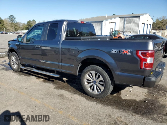 2018 Ford F-150 XL with VIN 1FTEX1CPXJFB21939, listed as a Copart auction lot 49422395 with 58,111 mi miles and Salvage Title. Bid and sale history available at carsss.com. Image 2.