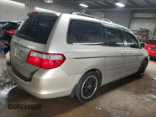2007 Honda Odyssey Touring with VIN 5FNRL38847B013730, listed as a Copart auction lot 52028305 with 209,487 mi miles and Salvage Title. Bid and sale history available at carsss.com. Image 3.