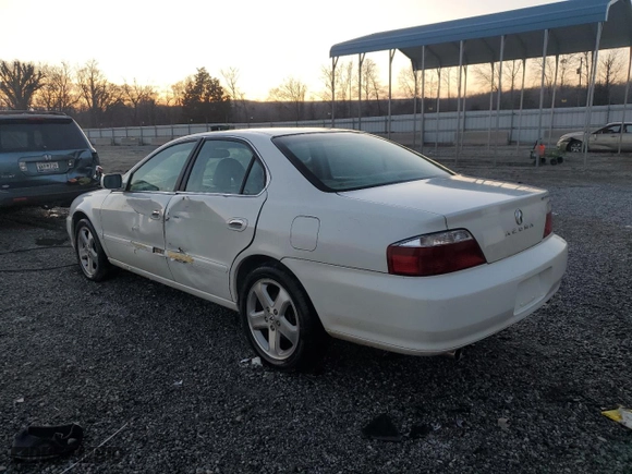 2002 Acura TL Type S with VIN 19UUA56802A011958, listed as a Copart auction lot 41741195 with 260,506 mi miles and Salvage Title. Bid and sale history available at carsss.com. Image 2.