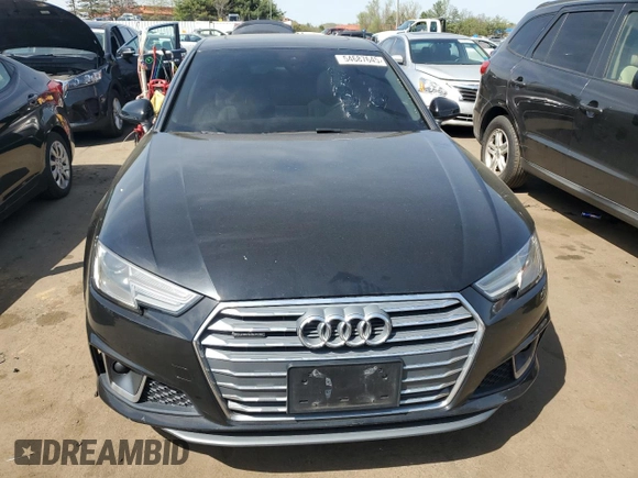 2019 Audi A4 Premium z VIN WAUDNAF41KN020621, wystawiony jako Copart lot #54687645 z przebiegiem 59 552 mil mil oraz Szkoda całkowita • Salvage title. Historia ofert i sprzedaży dostępna na DreamBid. Obrazek 5.