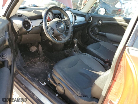 2012 MINI Cooper Hardtop with VIN WMWSU3C58CT260698, listed as a Copart auction lot 41513055 with 104,464 mi miles and Salvage Title. Bid and sale history available at carsss.com. Image 8.