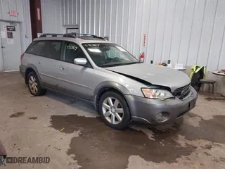 2006 Subaru Legacy Wagon Outback 2.5i Ltd with VIN 4S4BP62C167340218, listed as a IAAI auction lot 41327617 with 190,840 mi miles. Bid and sale history available at carsss.com. Image 1.