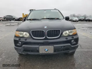 2006 BMW X5 3.0i with VIN 5UXFA13596LY27568, listed as a Copart auction lot 85254534 with 0 mi miles and Salvage Title. Bid and sale history available at carsss.com. Image 5.