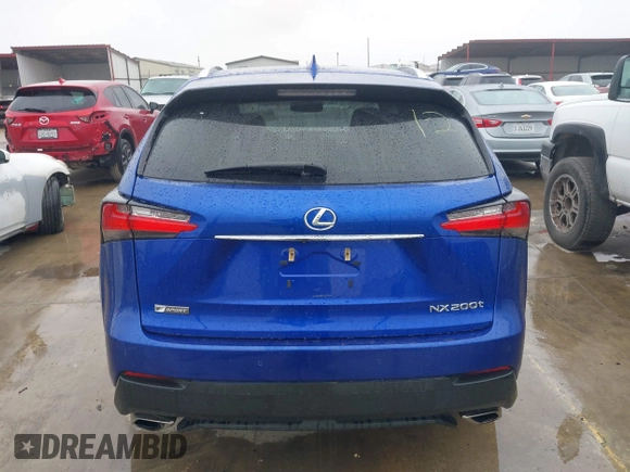 2016 Lexus NX 200t with VIN JTJBARBZ3G2060582, listed as a IAAI auction lot 41279350 with 86,413 mi miles and . Bid and sale history available at DreamBid. Image 17.