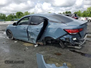2024 Nissan Sentra SR with VIN 3N1AB8DVXRY329815, listed as a Copart auction lot 56524915 with 18,428 mi miles and Salvage title. Bid and sale history available at DreamBid. Image 2.