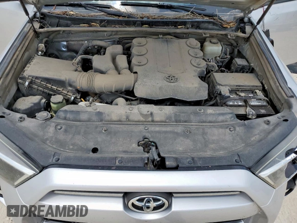 2020 Toyota 4Runner SR5 with VIN JTEBU5JR2L5778598, listed as a Copart auction lot 59329825 with 104,178 mi miles and Salvage title. Bid and sale history available at DreamBid. Image 12.