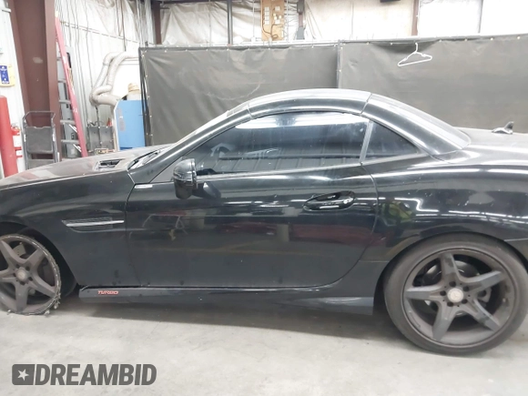 2012 Mercedes-Benz SLK 250 with VIN WDDPK4HA7CF040936, listed as a IAAI auction lot 42637791 with 83,426 mi miles and . Bid and sale history available at DreamBid. Image 14.