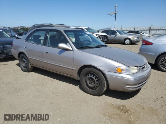 1998 Toyota Corolla VE with VIN 1NXBR18E6WZ080700, listed as a Copart auction lot 58605135 with 214,928 mi miles and Salvage title. Bid and sale history available at DreamBid. Image 4.