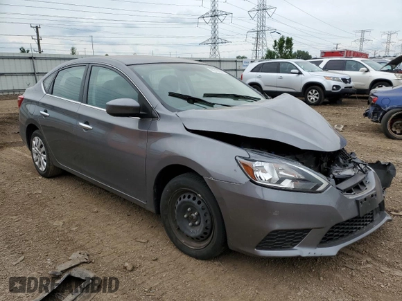2019 Nissan Sentra S with VIN 3N1AB7AP6KY276925, listed as a Copart auction lot 62218334 with 28,716 mi miles and Salvage title. Bid and sale history available at DreamBid. Image 4.