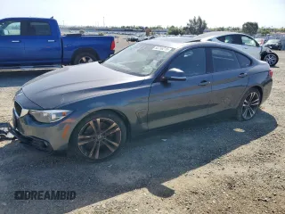 2018 BMW 4 Series 430i with VIN WBA4J1C53JBM10886, listed as a Copart auction lot 52256215 with 86,997 mi miles and Clean Title. Bid and sale history available at carsss.com. Image 1.