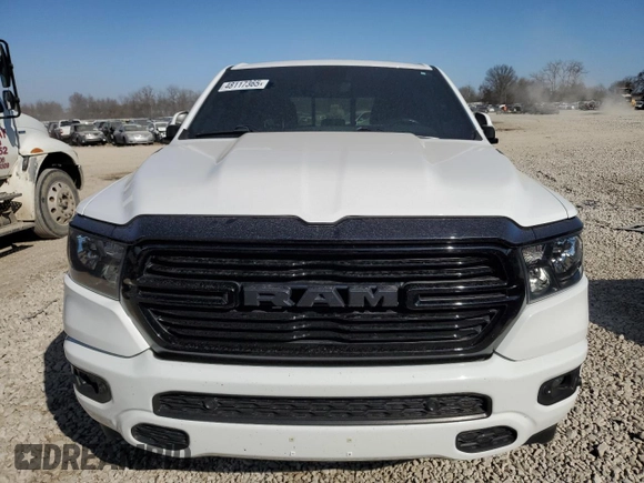 2020 Ram 1500 Big Horn with VIN 1C6SRFFT0LN412419, listed as a Copart auction lot 48117365 with 61,471 mi miles and Salvage Title. Bid and sale history available at carsss.com. Image 5.
