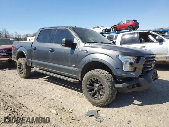 2016 Ford F-150 XLT with VIN 1FTEW1EP9GFB53077, listed as a Copart auction lot 53702715 with 164,599 mi miles and Clean title. Bid and sale history available at DreamBid. Image 4.