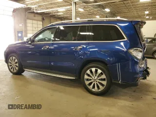 2017 Mercedes-Benz GLS 450 with VIN 4JGDF6EE7HA976883, listed as a Copart auction lot 50027235 with 133,304 mi miles and Salvage Title. Bid and sale history available at DreamBid. Image 2.