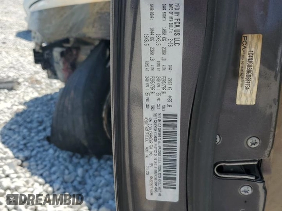 2016 Jeep Compass Sport with VIN 1C4NJCBB9GD681734, listed as a Copart auction lot 50874645 with Not provided miles and Salvage title. Bid and sale history available at DreamBid. Image 13.