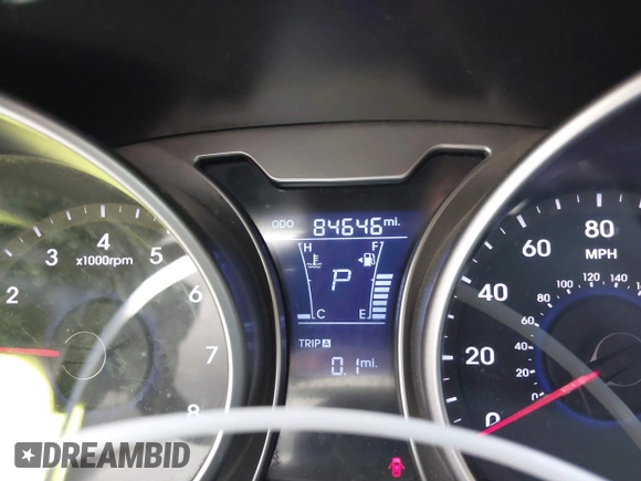 2013 Hyundai Veloster w/Gray Int with VIN KMHTC6AD5DU132237, listed as a IAAI auction lot 42268005 with 84,646 mi miles and . Bid and sale history available at DreamBid. Image 7.