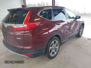 2017 Honda CR-V EX-L with VIN 2HKRW2H84HH672198, listed as a IAAI auction lot 41950307 with 94,768 mi miles. Bid and sale history available at carsss.com. Image 4.