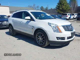 2013 Cadillac SRX Performance Collection with VIN 3GYFNDE33DS637155, listed as a IAAI auction lot 41977706 with 140,668 mi miles and . Bid and sale history available at DreamBid. Image 1.