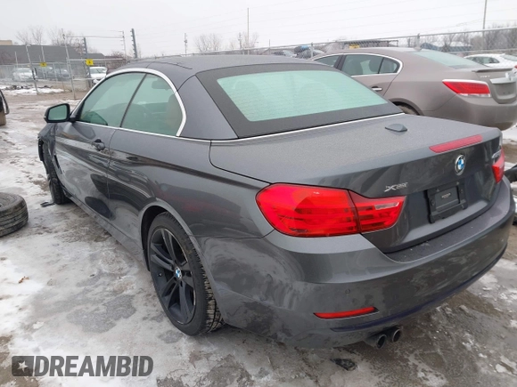 2016 BMW 4 Series 428i xDrive with VIN WBA3T1C56GP822270, listed as a IAAI auction lot 41557665 with 116,637 mi miles and . Bid and sale history available at carsss.com. Image 3.