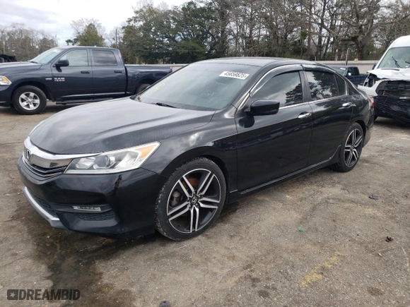 2016 Honda Accord Sedan Sport with VIN 1HGCR2F58GA035246, listed as a Copart auction lot 45659825 with 239,907 mi miles and Salvage Title. Bid and sale history available at carsss.com. Image 1.