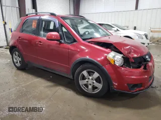 2012 Suzuki SX4 Crossover with VIN JS2YB5A38C6301805, listed as a Copart auction lot 82834774 with 141,858 mi miles and Salvage Title. Bid and sale history available at carsss.com. Image 4.