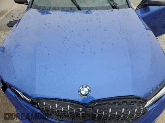 2021 BMW 3 Series M340i xDrive with VIN 3MW5U9J09M8B54986, listed as a Copart auction lot 81604134 with 0 mi miles and Salvage Title. Bid and sale history available at carsss.com. Image 12.