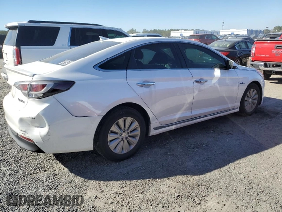 2017 Hyundai Sonata Hybrid SE with VIN KMHE24L13HA045818, listed as a Copart auction lot 41000244 with 95,186 mi miles. Bid and sale history available at carsss.com. Image 3.