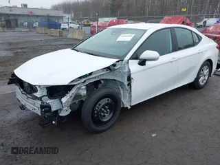 2025 Toyota Camry LE with VIN 4T1DAACK1SU504839, listed as a IAAI auction lot 41845964 with 11,934 mi miles and . Bid and sale history available at DreamBid. Image 21.