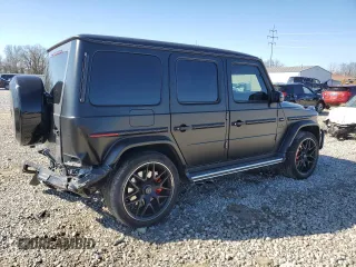 2021 Mercedes-Benz G AMG G 63 with VIN W1NYC7HJ8MX418781, listed as a Copart auction lot 50465945 with Not Provided miles and Salvage Title. Bid and sale history available at carsss.com. Image 3.