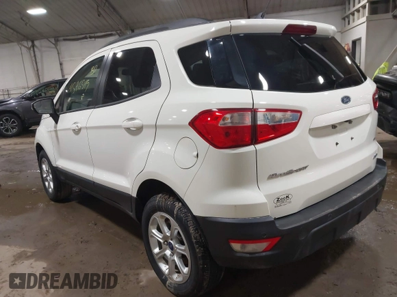 2022 Ford EcoSport SE with VIN MAJ6S3GL6NC469837, listed as a IAAI auction lot 41596545 with 18,788 mi miles and . Bid and sale history available at DreamBid. Image 3.