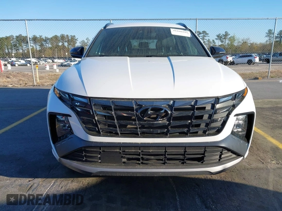 2022 Hyundai Tucson N Line with VIN KM8JF3AE6NU122193, listed as a IAAI auction lot 41880185 with 17,966 mi miles. Bid and sale history available at carsss.com. Image 12.