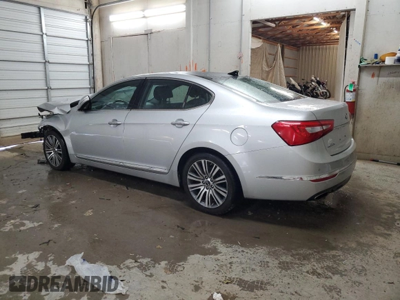 2016 Kia Cadenza Premium with VIN KNALN4D70G5211108, listed as a Copart auction lot 78824284 with 115,239 mi miles and Salvage Title. Bid and sale history available at carsss.com. Image 2.