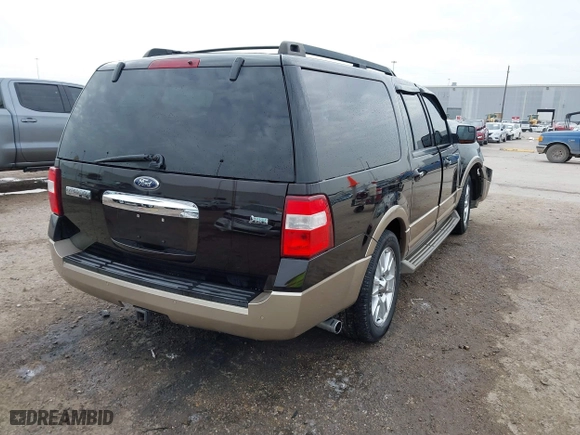 2014 Ford Expedition EL XLT with VIN 1FMJK1H55EEF13111, listed as a IAAI auction lot 41748977 with 261,286 mi miles. Bid and sale history available at carsss.com. Image 4.