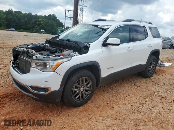 2017 GMC Acadia SLT with VIN 1GKKNMLA6HZ217036, listed as a Copart auction lot 59484335 with 160,985 mi miles and Salvage title. Bid and sale history available at DreamBid. Image 1.