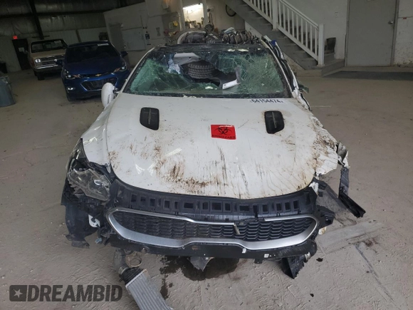 2019 Kia Stinger with VIN KNAE15LA7K6045924, listed as a Copart auction lot 64154474 with Not Provided miles and Non Repairable. Bid and sale history available at DreamBid. Image 5.