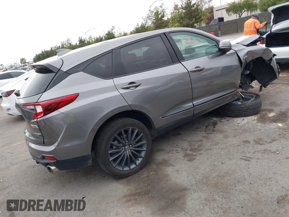 2024 Acura RDX Advance z VIN 5J8TC2H81RL017803, wystawiony jako IAAI lot #42183573 z przebiegiem 6 305 mil mil oraz . Historia ofert i sprzedaży dostępna na DreamBid. Obrazek 4.