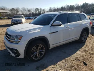 2018 Volkswagen Atlas SE with VIN 1V2FR2CA6JC584015, listed as a Copart auction lot 42130835 with 130,598 mi miles and Salvage title. Bid and sale history available at DreamBid. Image 1.