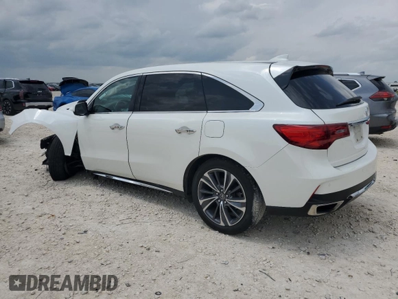 2019 Acura MDX Technology с VIN 5J8YD4H51KL014748, выставлен на аукционе Copart как лот 54630685 с пробегом 42 803 миль миль и Списание • Salvage title. История ставок и продаж доступна на DreamBid. Изображение 2.