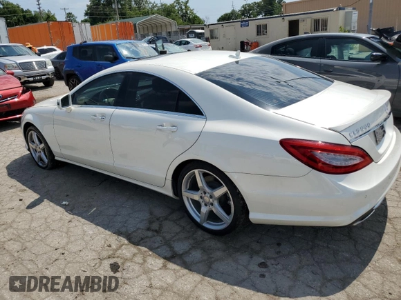 2014 Mercedes-Benz CLS-Class CLS 550 with VIN WDDLJ7DB0EA112089, listed as a Copart auction lot 60256514 with 109,974 mi miles and Salvage Title. Bid and sale history available at carsss.com. Image 2.
